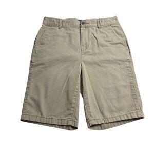 Children's Place khaki uniform shorts 12